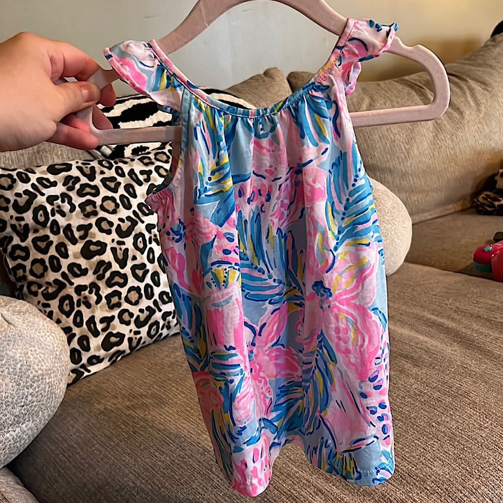 Lilly Pulitzer dress size 6-12 with bottoms included